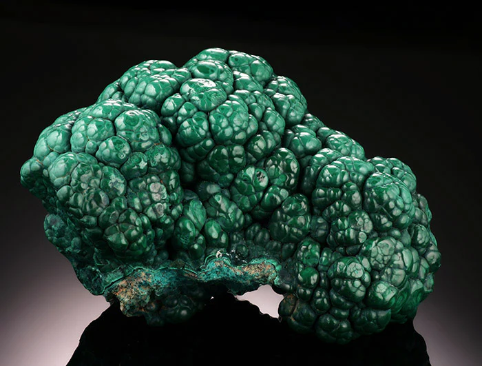 4-3/4" Malachite Brain - Image 3